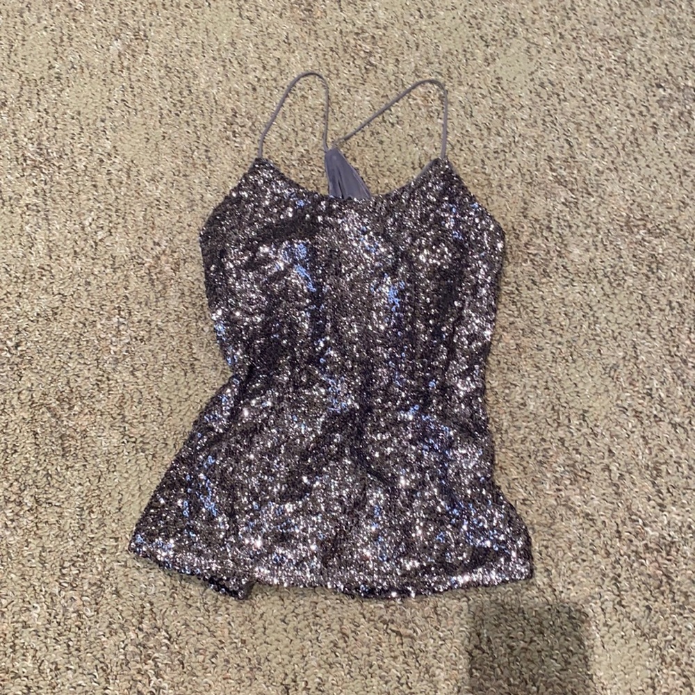 Express Sequin Tank